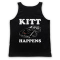 KNIGHT RIDER UNOFFICIAL KITT HAPPENS PARODY TV SLOGAN ADULTS VEST TANK TOP