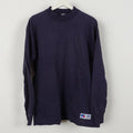 Vintage 90s Blank Russell Athletic High Cotton T-shirt Mens Large Mock Neck USA