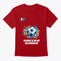 Socer Ball Print T Shoirts