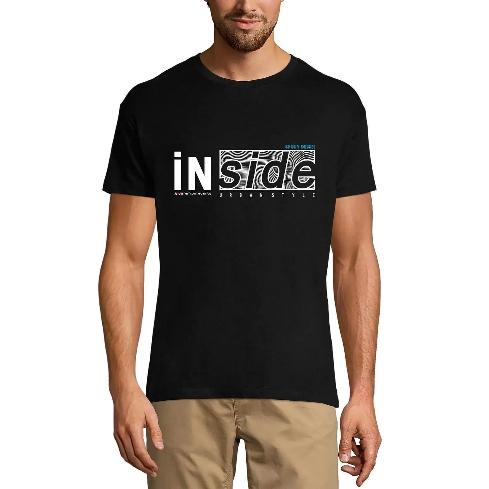 Men's Graphic T-Shirt Inside Urban Style Eco-Friendly Limited Edition