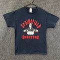 Vintage 2004 The Simpsons Springfield Choppers Homer Adult Medium T-Shirt Black
