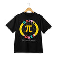 Happy Pi Day Be Irrational Pencil Tee Nerdy Casual Cotton T-Shirt for Men Women