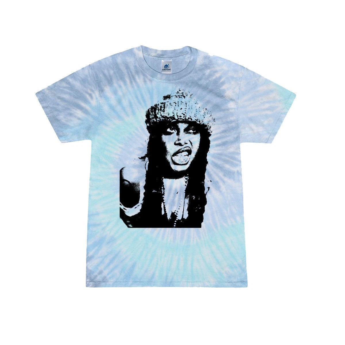 Erykah Badu Tie-Dye Shirt - Neo-Soul, 90s 2000s RnB Hip Hop, Grill, Bag Lady