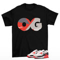 OG Sneaker Shirt Black to Match Max 90 Infrared IU1055-100