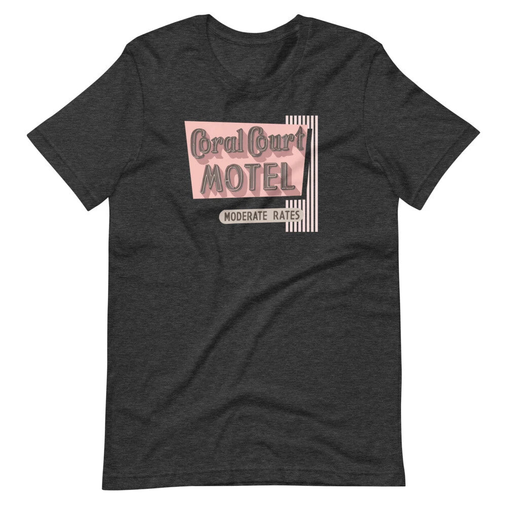 Coral Court Motel Vintage Retro Graphic Tee Shirt Unisex t-shirt