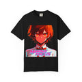 Comfort Colors Maximum Focus Anime T-Shirt Gamer Aesthetic Cyberpunk Glitch Tee