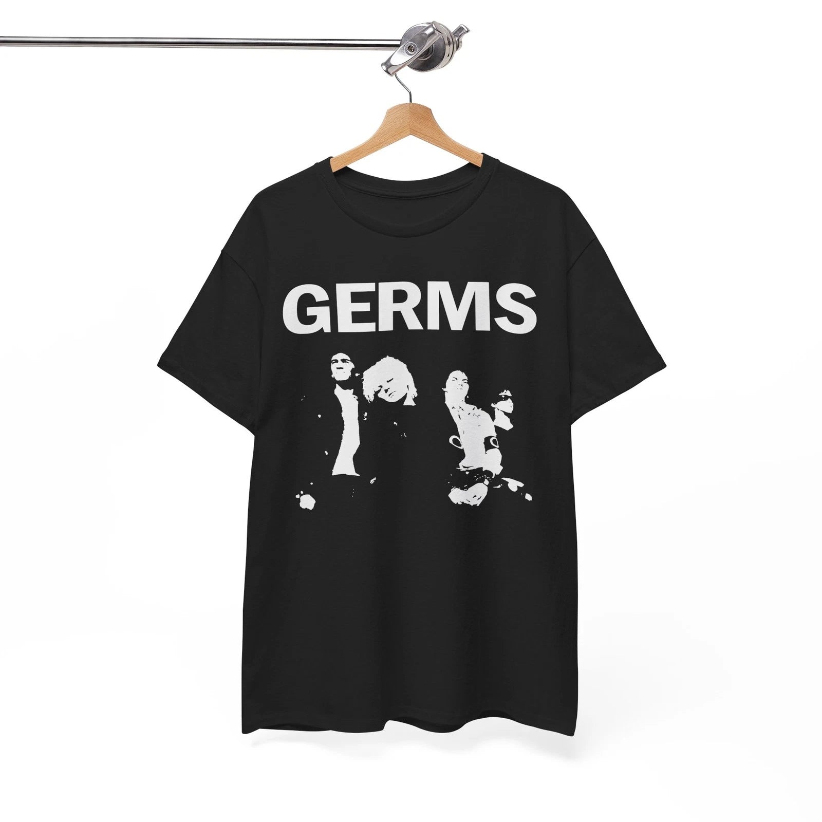 The Germs T-Shirt Darby Crash Punk Hardcore Vintage LA Band Tee Unisex