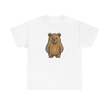 Chubby Brown Bear T-Shirt | Cartoon Bear Tee, Woodland Animal Shirt