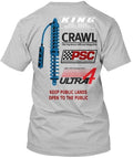Rocks Crawling Performance T-Shirt Made in the USA Size S to 5XL