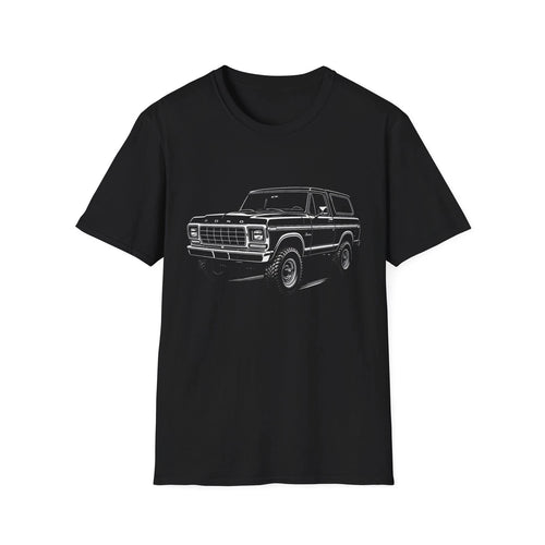 1979 Ford Bronco T-Shirt | Classic 4x4 Off-Road SUV Graphic Tee Vintage Truck