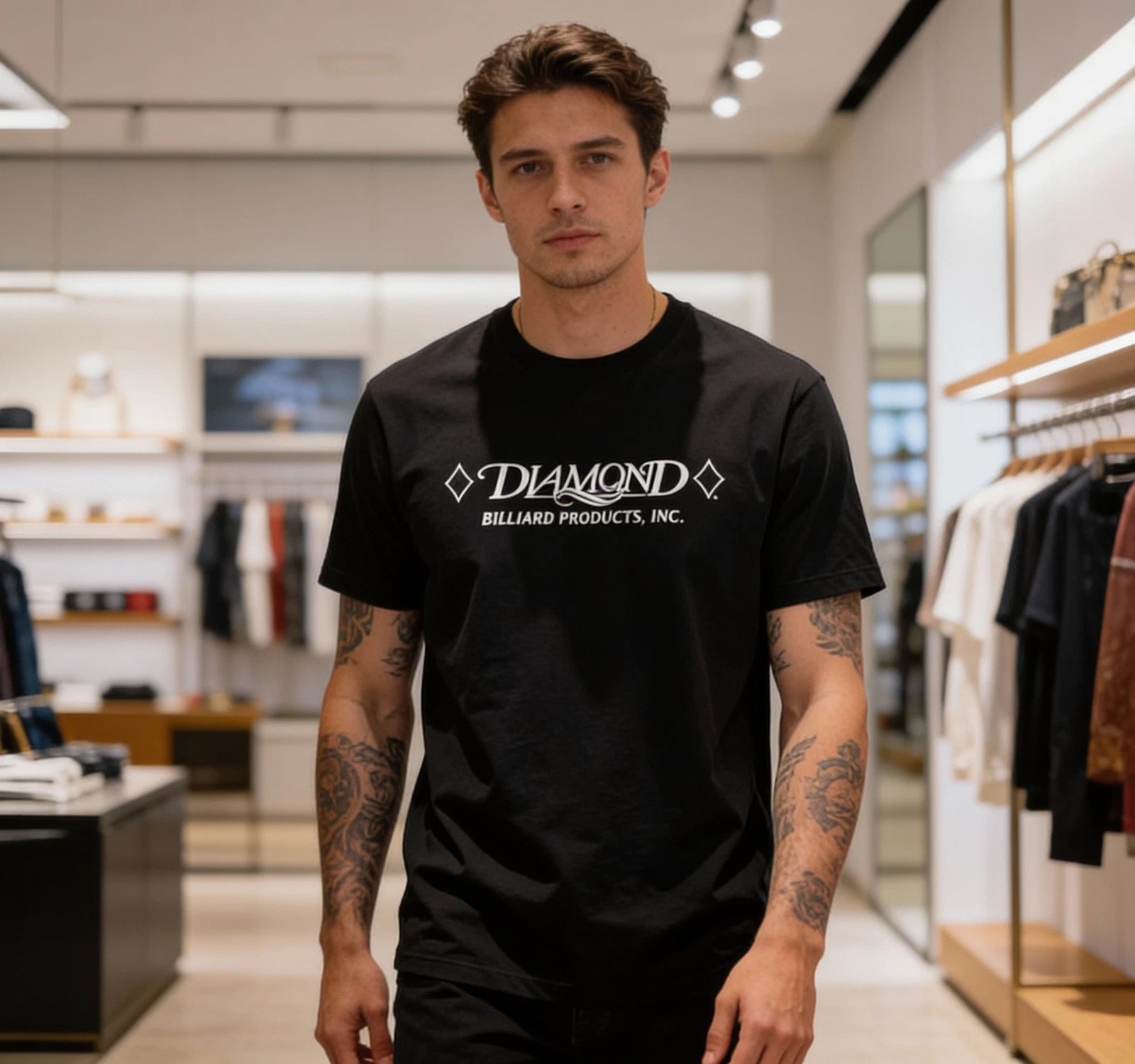 Hot New Diamond Billiard Logo T-Shirt Size S - 5Xl