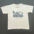 Tucson Arizona Graphic Tee Large L Cream Boho Skater Great Outdoors Cotton Shirt