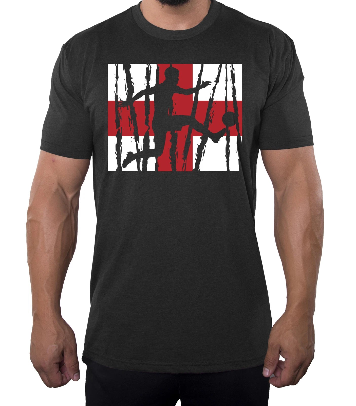 England Soccer Pride T-shirt, England Flag Tee, Men's Soccer Shirts