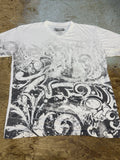 Helix Y2K T-Shirt Men’s M White Graphic AOP Jesse Pinkman