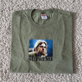 Supreme SS23 - Kurt Cobain Tee Light Olive Size Medium 100% Authentic