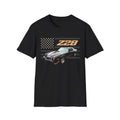 1979 Camaro Z28 Shirt | Black & Gold Classic Muscle Car | Retro USA Flag Tee