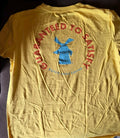 Yellow Dutch Bros "Guaranteed to Satisfy" T-shirt Women's Large