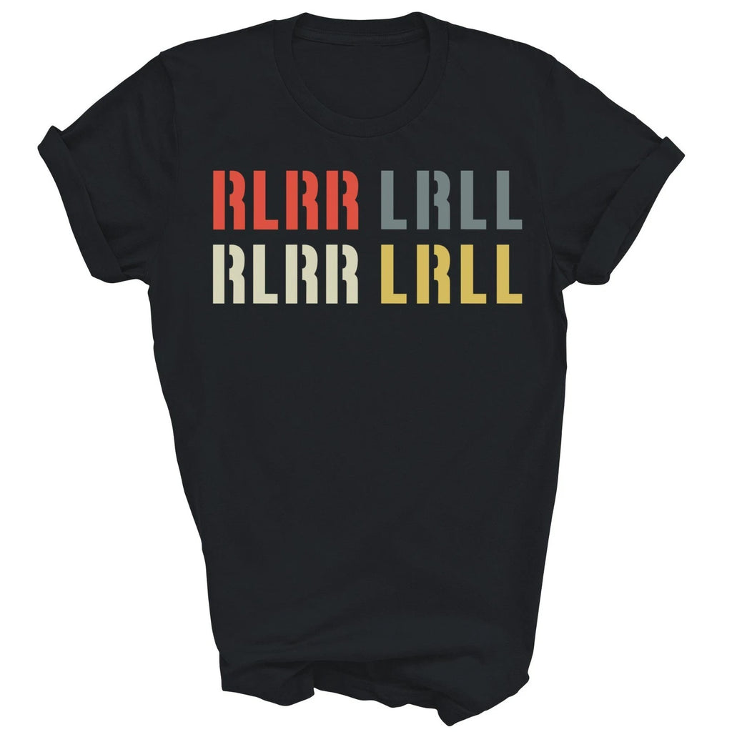 Drummer Vintage Rlrr Lrll Drums Drumming Unisex Shirt Gift