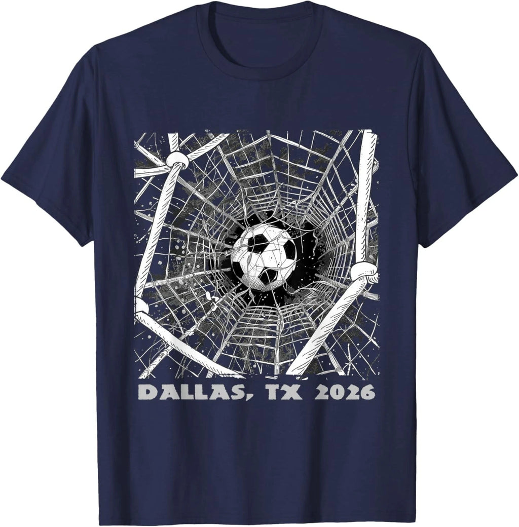 Dallas TX, Soccerball 2026 T-Shirt
