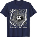 Dallas TX, Soccerball 2026 T-Shirt