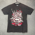 Ecko Unltd Mens T-Shirt Medium Black NYC Graphic Rhino Logo All City Streetwear