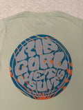 2000s Y2K Rip Curl Wetsuits Torquay Trestles Hossegor Neon Surf T-Shirt, S NEW