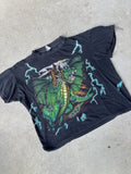 Vintage 90s American thunder Dragon T Shirt size XL