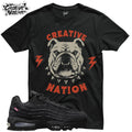 Shirt To Match Air Max 95 OG Black Unisex Tee Sneaker Shirt Bulldog Shirt