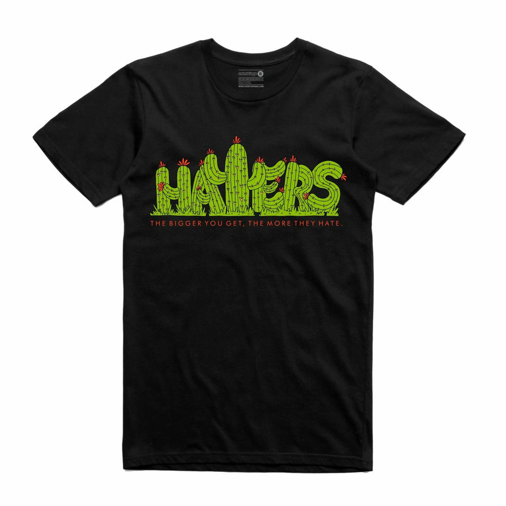 NEW Streetwear on Demand HATERS BLACK Tee Shirt SMALL-3XLARGE LIMITED RELEASE