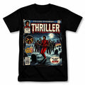 Michael Jackson Movie Thriller Graphic T Shirt Vintage Style Fan Tees