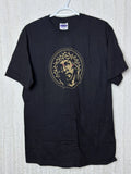 Y2K Goth Inspired Jesus Graphic Tee Black Dark Religious Shirt USA Size M