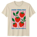 Good Vibes Only Like A T-Shirt Retro Aesthetic Fruit Birthday