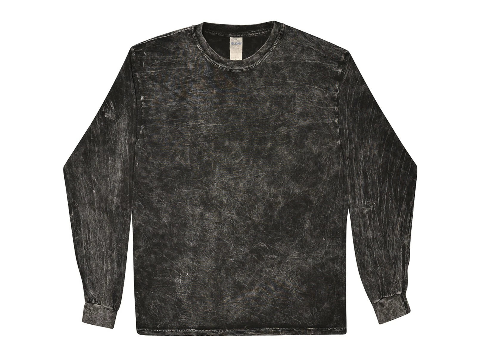 Black Long Sleeve Vintage Mineral T-Shirt Adult S M L XL XXL XXXL 100% Cotton