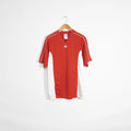 Vintage Adidas Jersey T Shirt Mens Medium - Distressed Red Football Soccer
