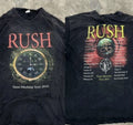 Rush Time Machine Tour T-Shirt Vintage Rock Band Tee