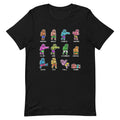 Double Dragon Inspired T-Shirt Retro 8 Bit Beat Em Up Arcade Gaming Tee NES Styl