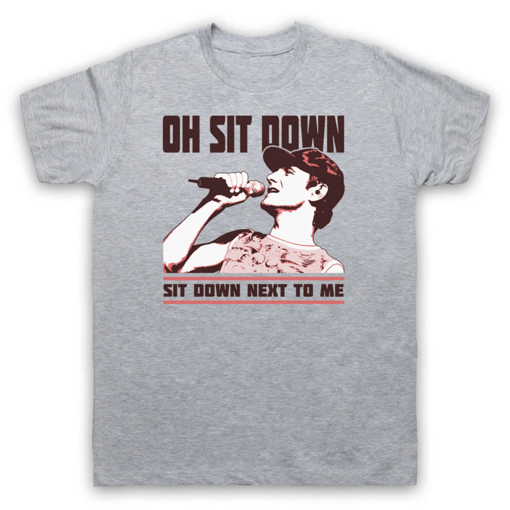 JAMES SIT DOWN TIM BOOTH UNOFFICIAL ROCK NEXT TO ME MENS & WOMENS T-SHIRT