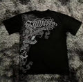 Mens Y2K Gothic Graphic T Shirt Streetwear South pole Tee Top