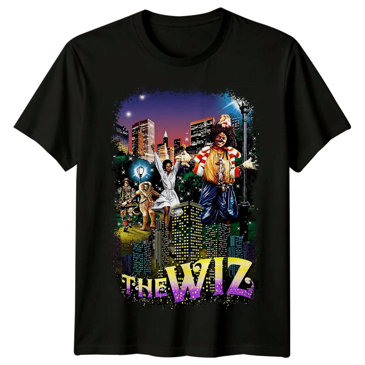 The Wiz (1978) Movie Poster Inspired T-Shirt Retro 70s Tee Unisex