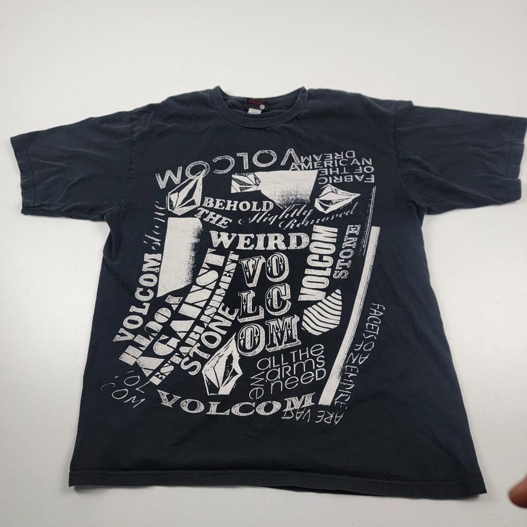 Volcom Stone T Shirt Large Vtg 90s 00s Y2K Skate Grunge Vtg Baggy Distressed