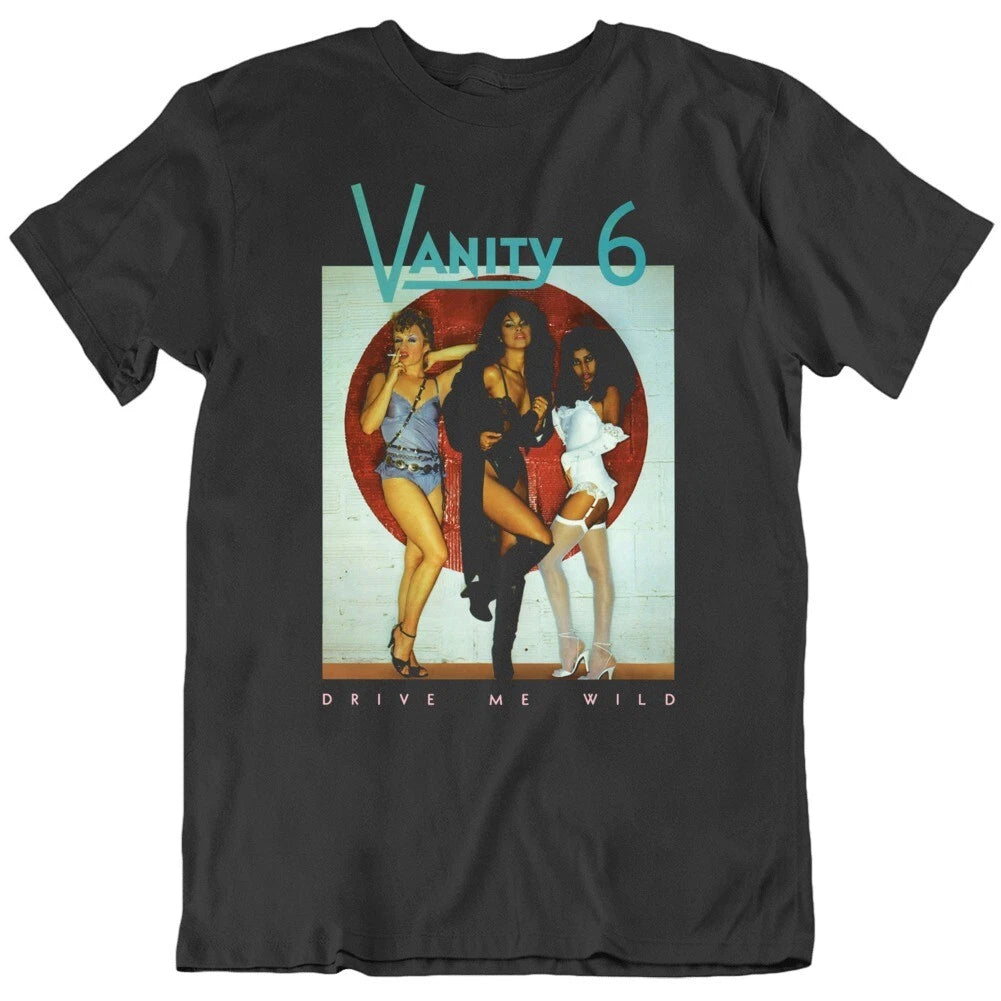 Vanity 6 Denise Matthews Vanity  80's Pop Retro Fan T Shirt