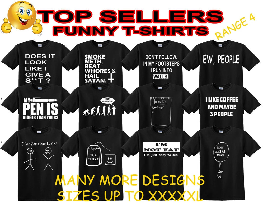 Funny Mens T-Shirts Novelty t shirts Joke t-shirt Birthday Gift Xmas shirt Party