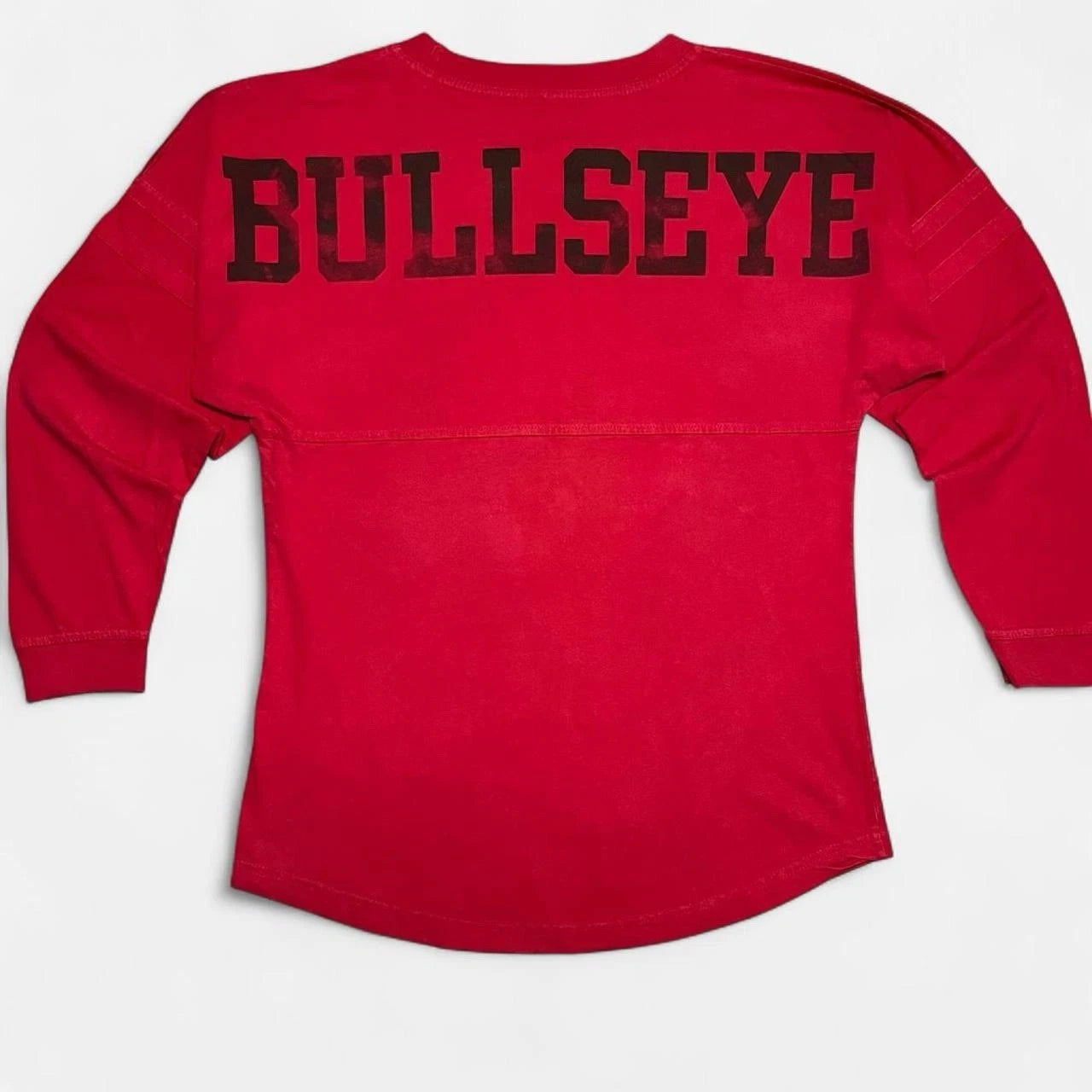 Y2k Boxercraft Bullseye long sleeve jersey style shirt Size Small