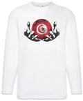 Tunisia Football Magic Ball Men Long Sleeve T-Shirt tunisian Soccer Flag
