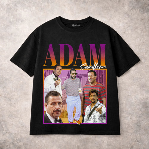 Adam Sandler Graphic T Shirt Retro Comedy Movie Star Vintage Style Unisex Tee