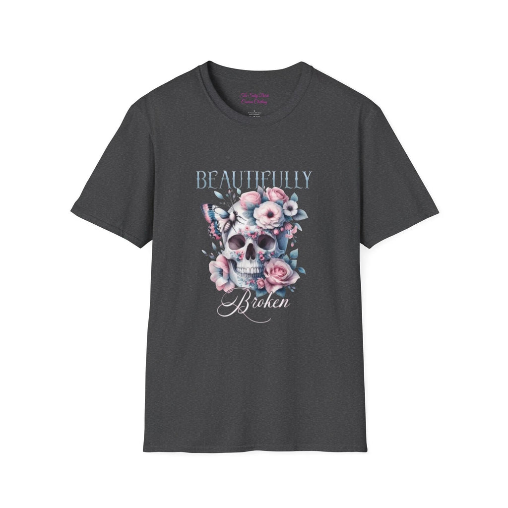 Beautifully Skull Floral T-Shirt, Unisex Graphic Tee, Gift for Her, Trendy [...]