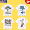 Cool Dads Club Funny Dad T-Shirt Fathers Day Gift Chill Dad Tee Unisex S-5XL