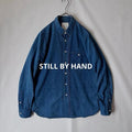 STILL BY HAND Denim Shirt Indigo Size 46 M Minimalist Design