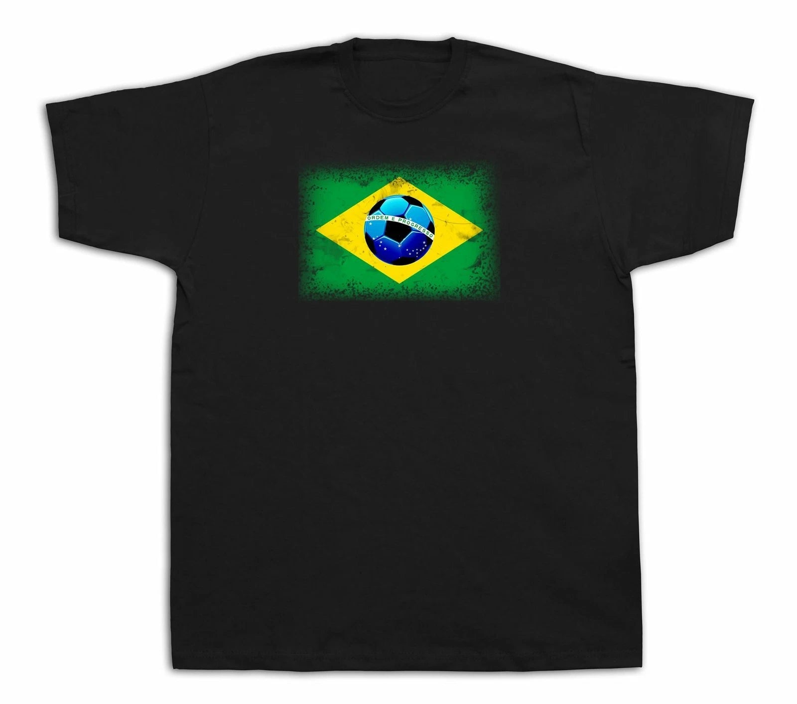 Ordem e progresso soccer ball game Master team funny T shirt tee Group major
