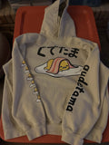 Gudetema The Lazy Egg Hoodie Sweatshirt Sz L Beige